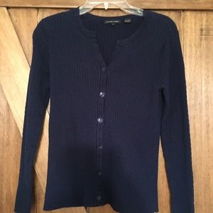 Navy Cardigan